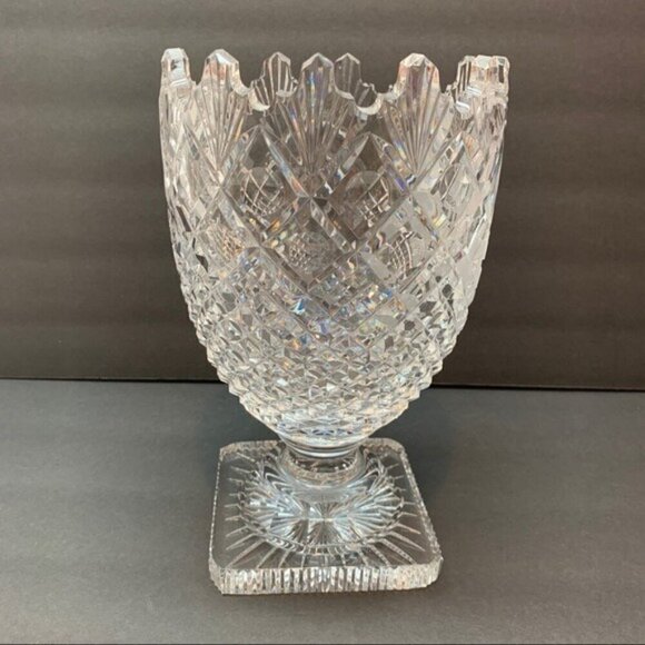 Waterford Crystal Presentation Trophy Vase Toshiba 1994 - Picture 6 of 11